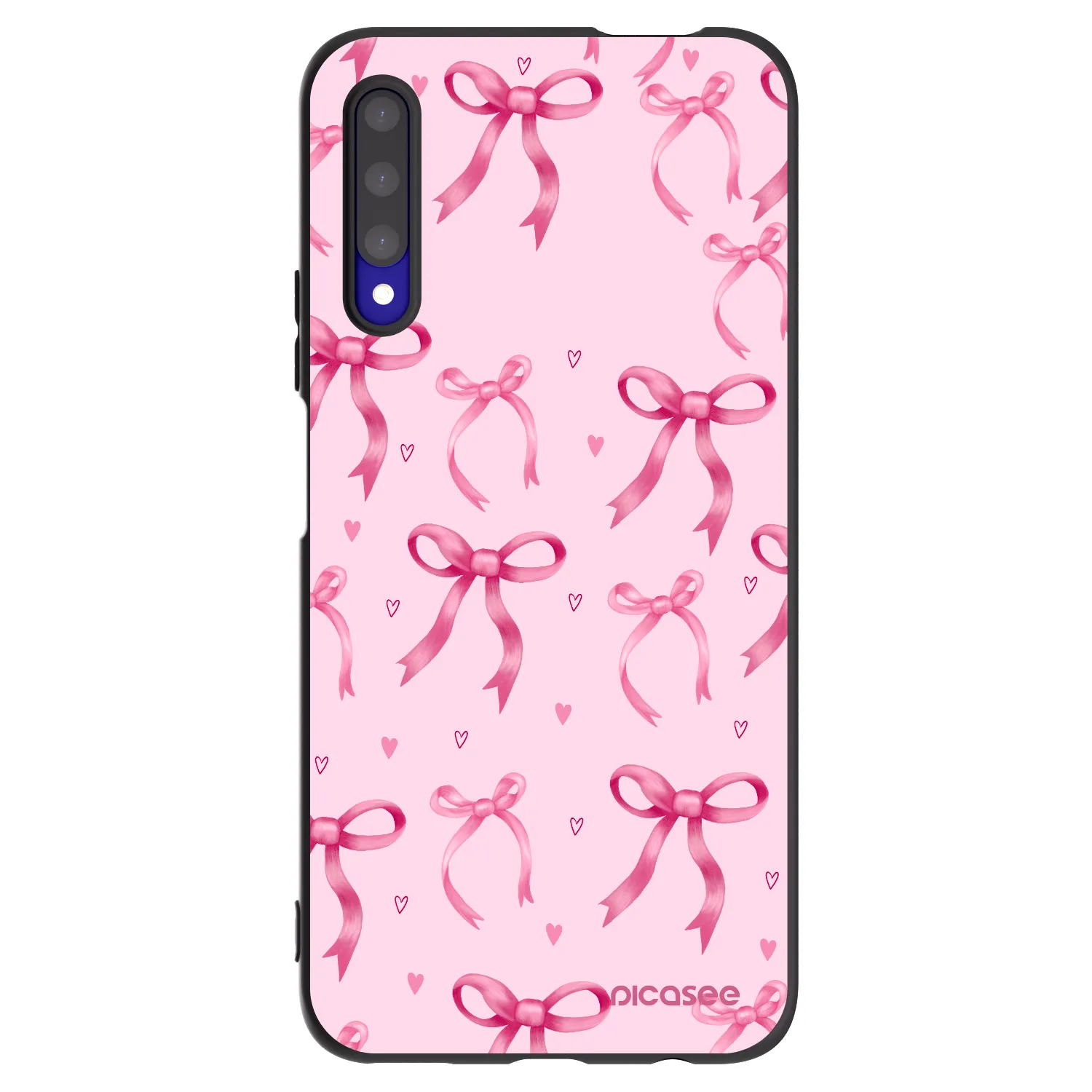 Picasee silikónový čierny obal pre Honor 9X Pro - Bow Aesthetic