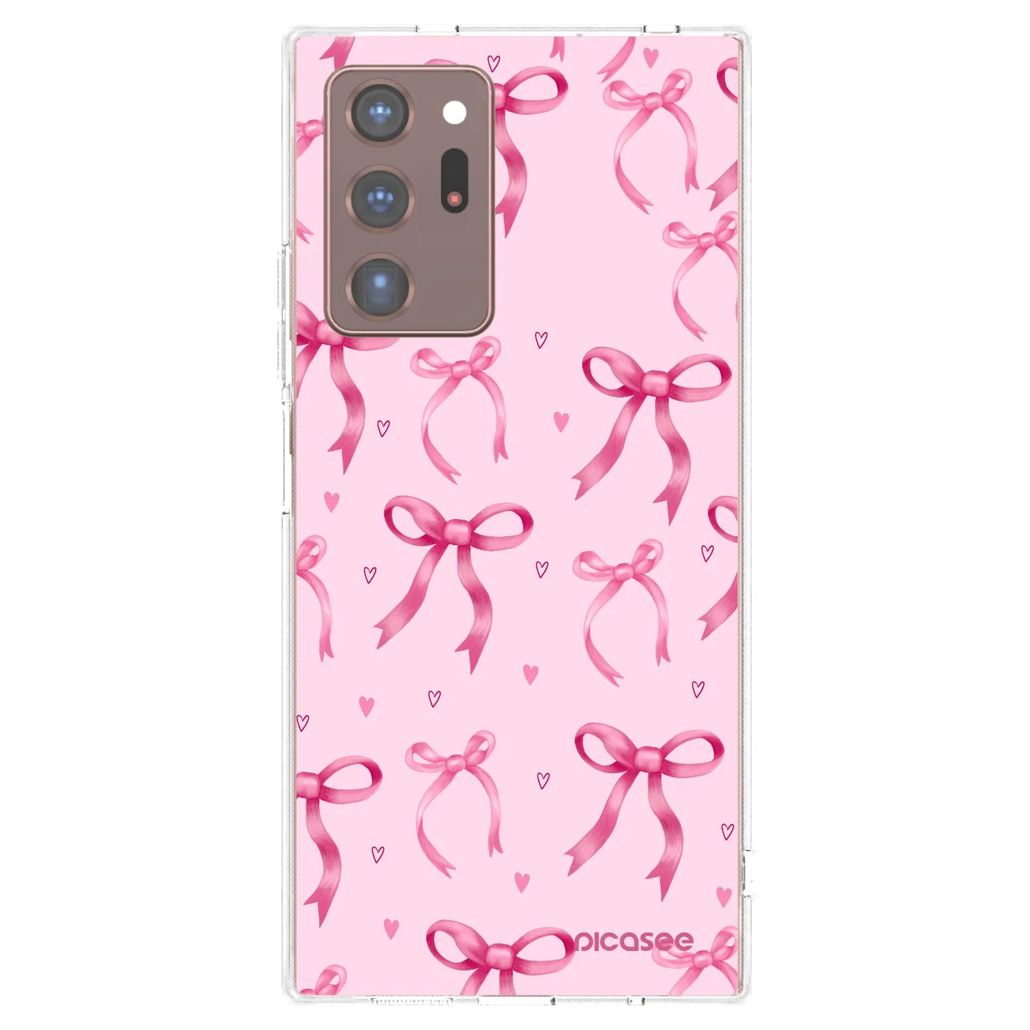 Picasee silikónový prehľadný obal pre Samsung Galaxy Note 20 Ultra - Bow Aesthetic