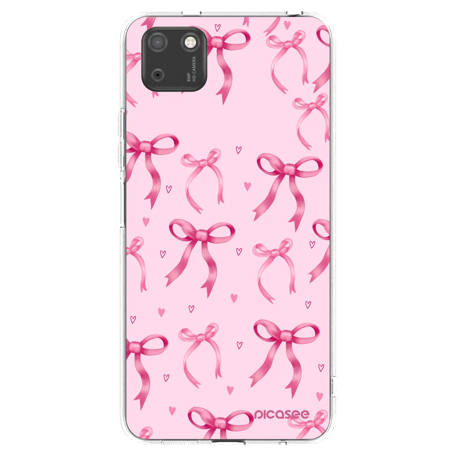 Picasee silikónový prehľadný obal pre Huawei Y5P - Bow Aesthetic