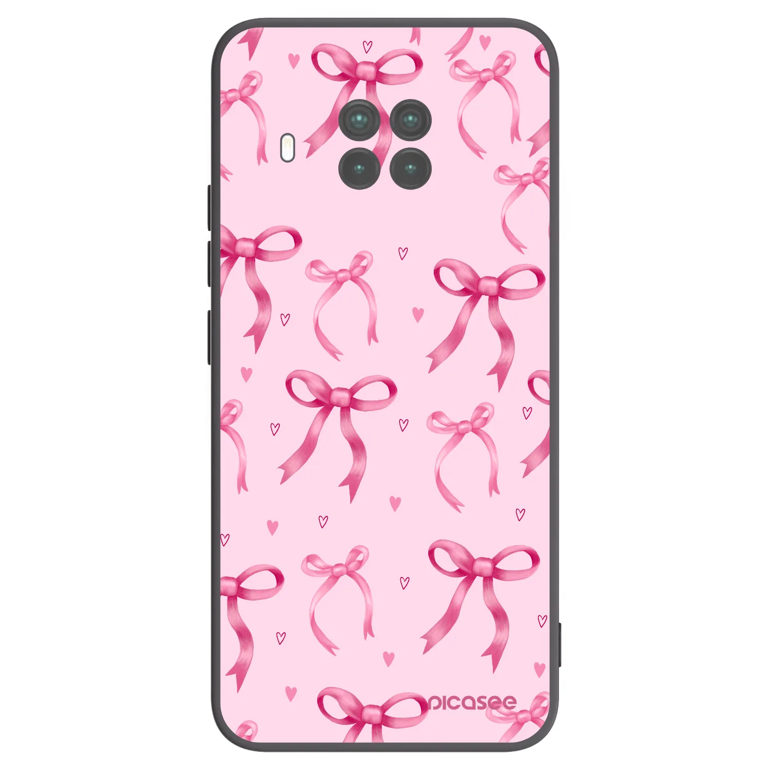 Picasee silikónový čierny obal pre Xiaomi Mi 10T Lite - Bow Aesthetic