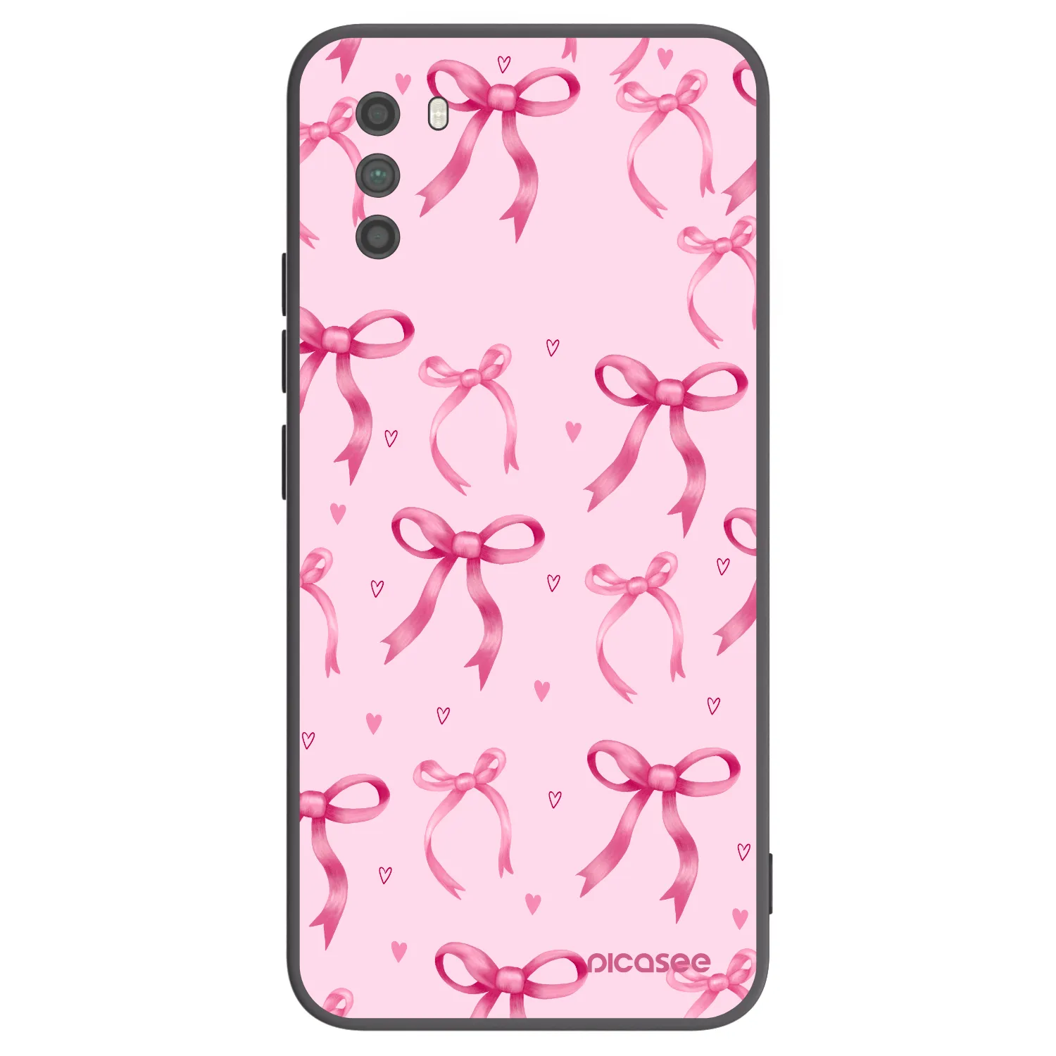 Picasee silikónový čierny obal pre Xiaomi Poco M3 - Bow Aesthetic