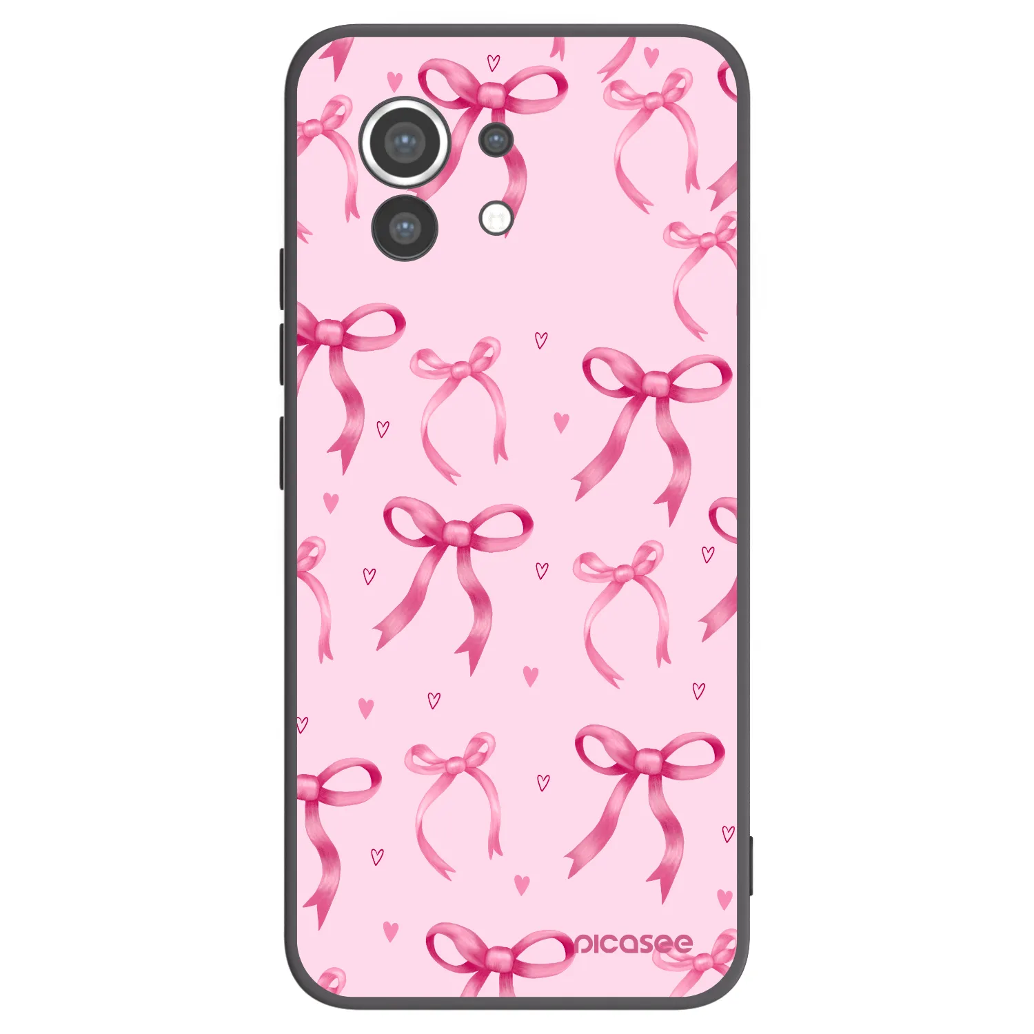 Picasee silikónový čierny obal pre Xiaomi Mi 11 - Bow Aesthetic