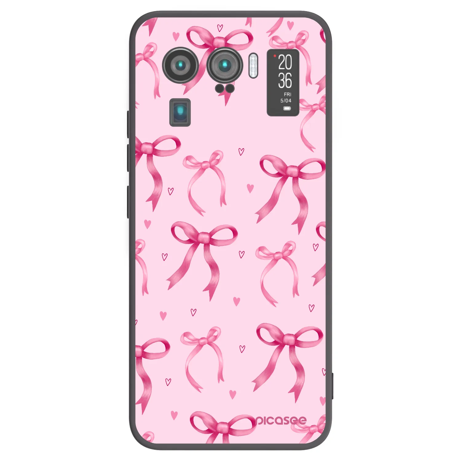 Picasee silikónový čierny obal pre Xiaomi Mi 11 Ultra - Bow Aesthetic