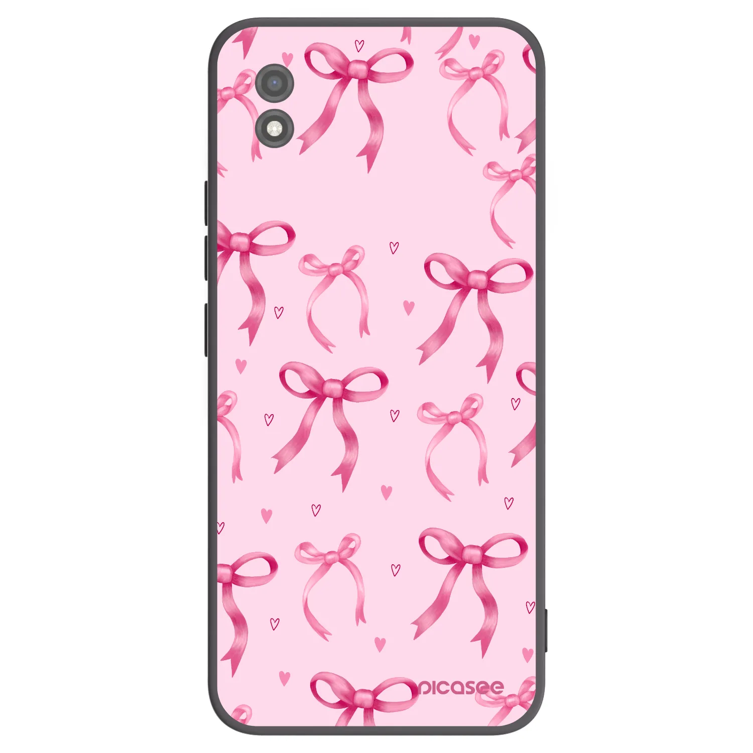 Picasee silikónový čierny obal pre Realme C11 (2021) - Bow Aesthetic