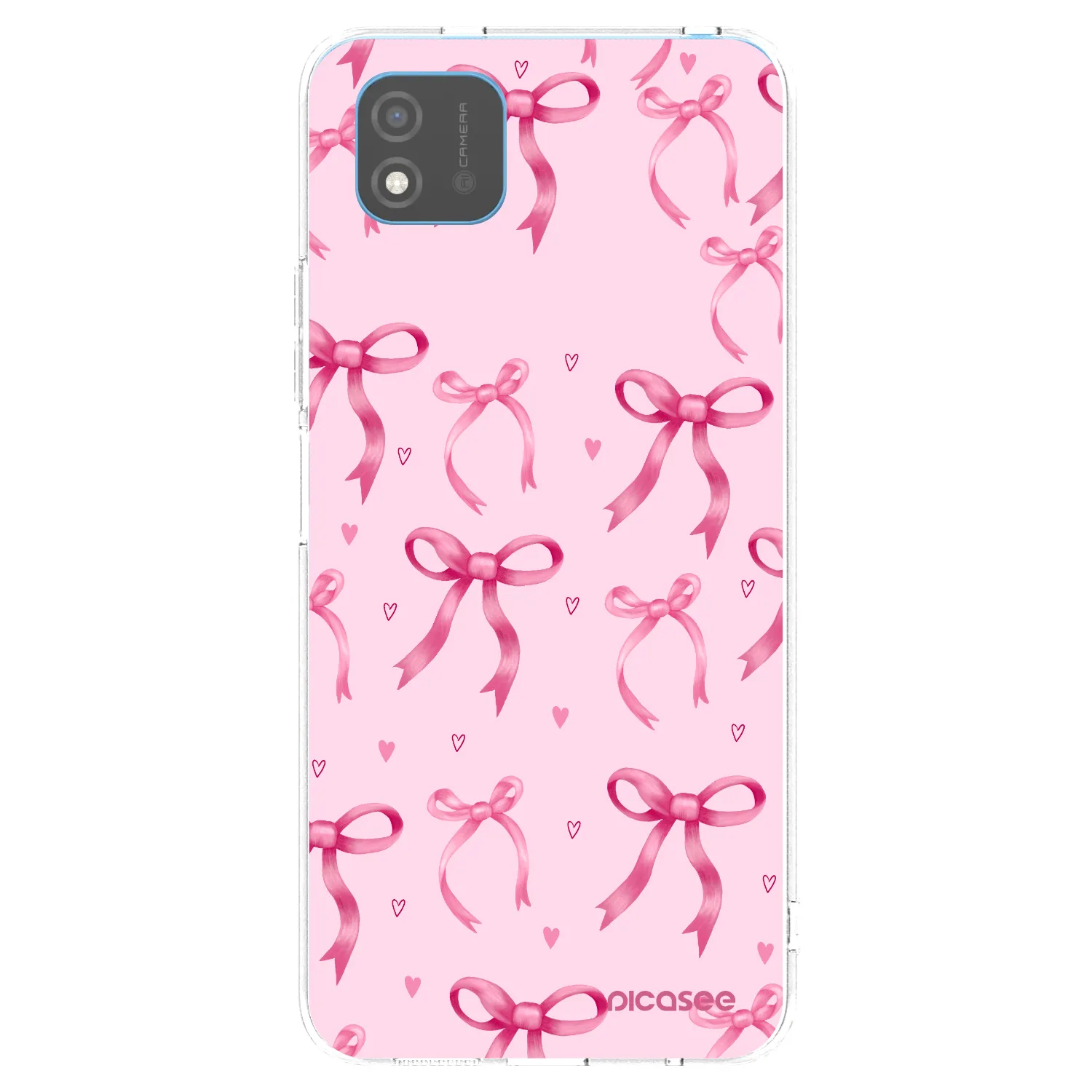 Picasee silikónový prehľadný obal pre Realme C11 (2021) - Bow Aesthetic