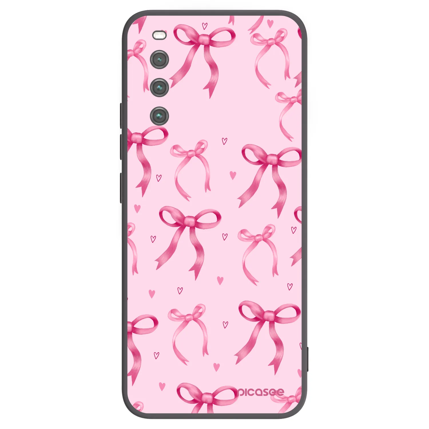 Picasee silikónový čierny obal pre Sony Xperia 10 IV 5G - Bow Aesthetic