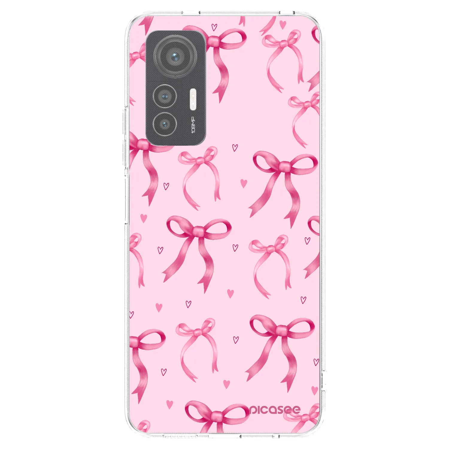 Picasee silikónový prehľadný obal pre Xiaomi 12 Lite - Bow Aesthetic