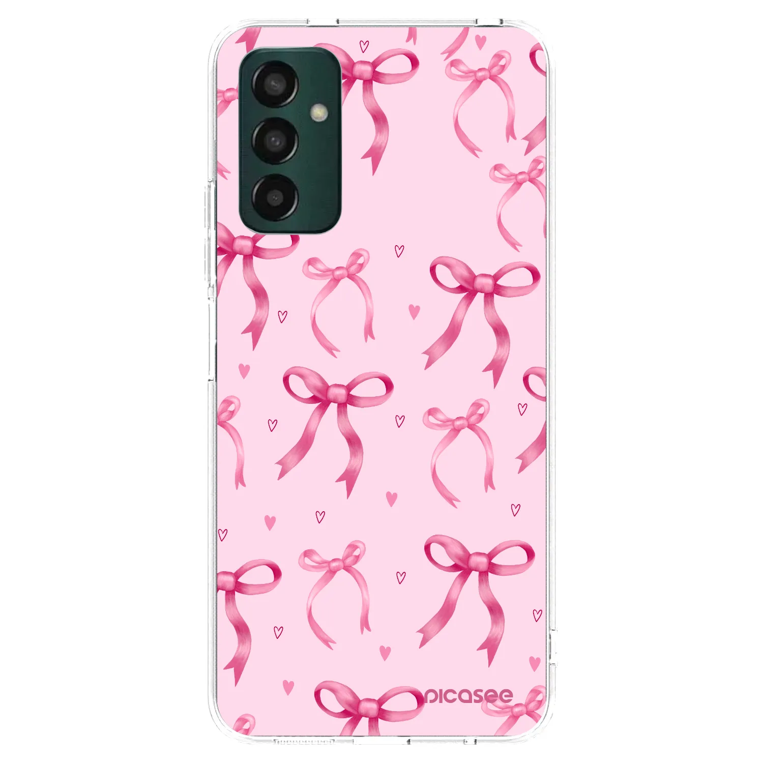 Picasee silikónový prehľadný obal pre Samsung Galaxy M23 5G - Bow Aesthetic