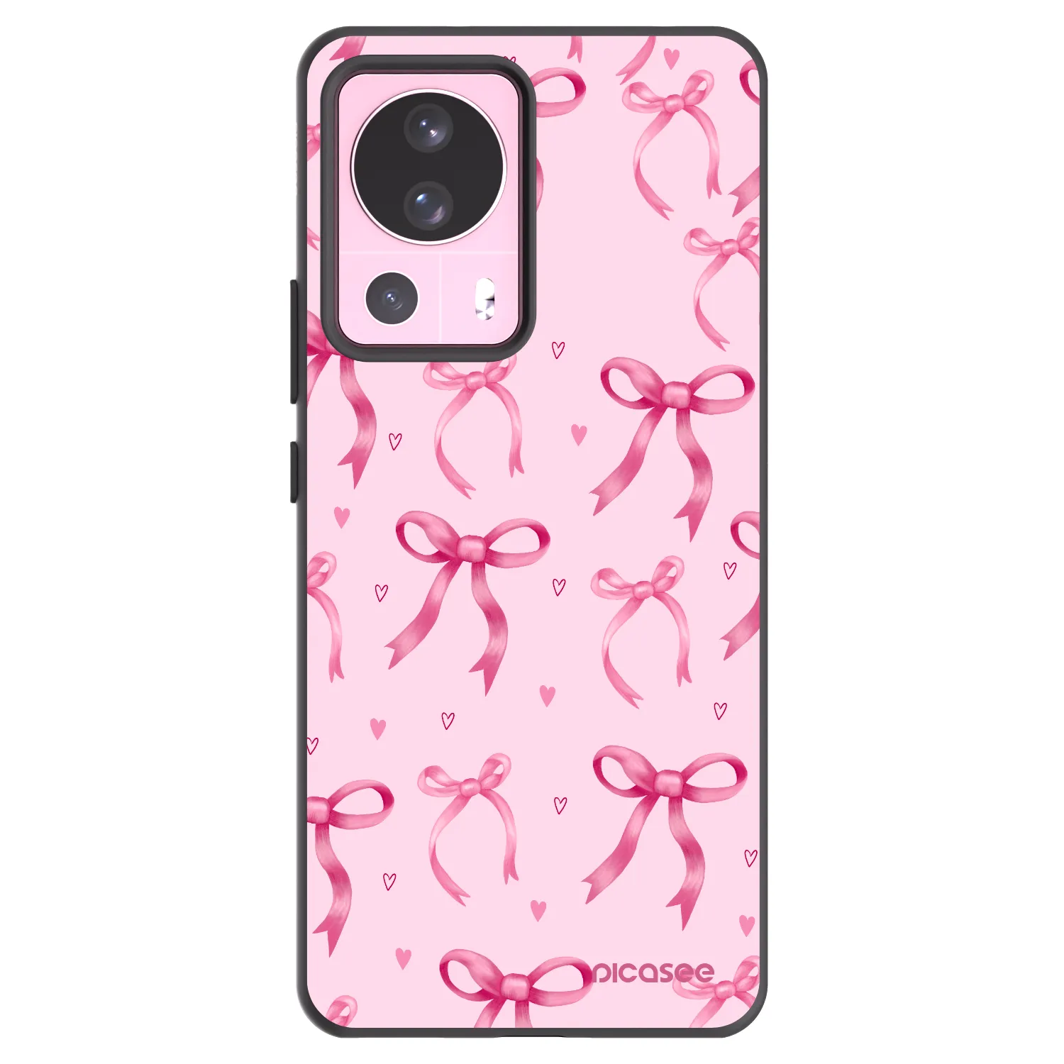 Picasee silikónový čierny obal pre Xiaomi 13 Lite - Bow Aesthetic