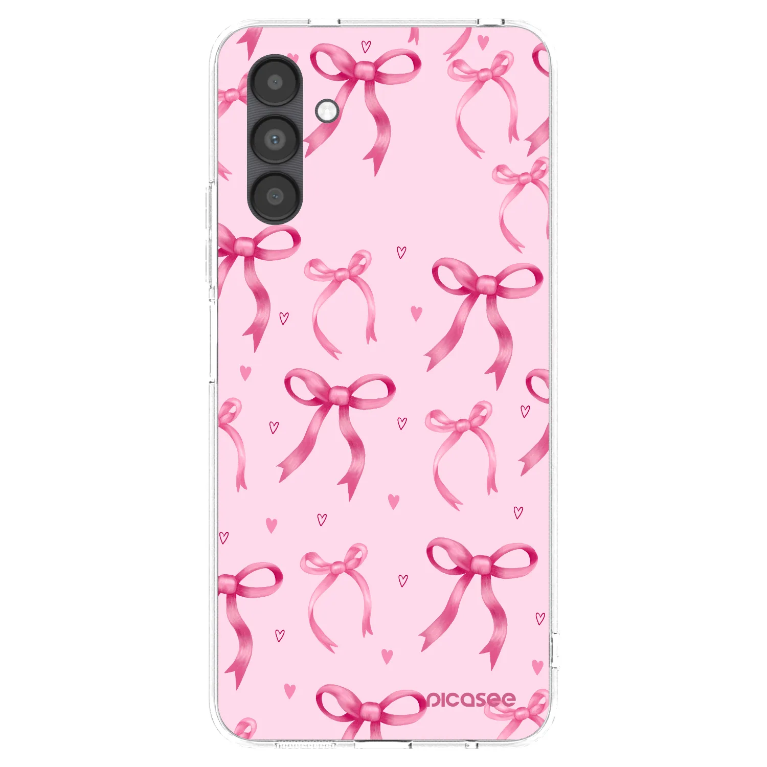 Picasee silikónový prehľadný obal pre Samsung Galaxy A04s A047F - Bow Aesthetic