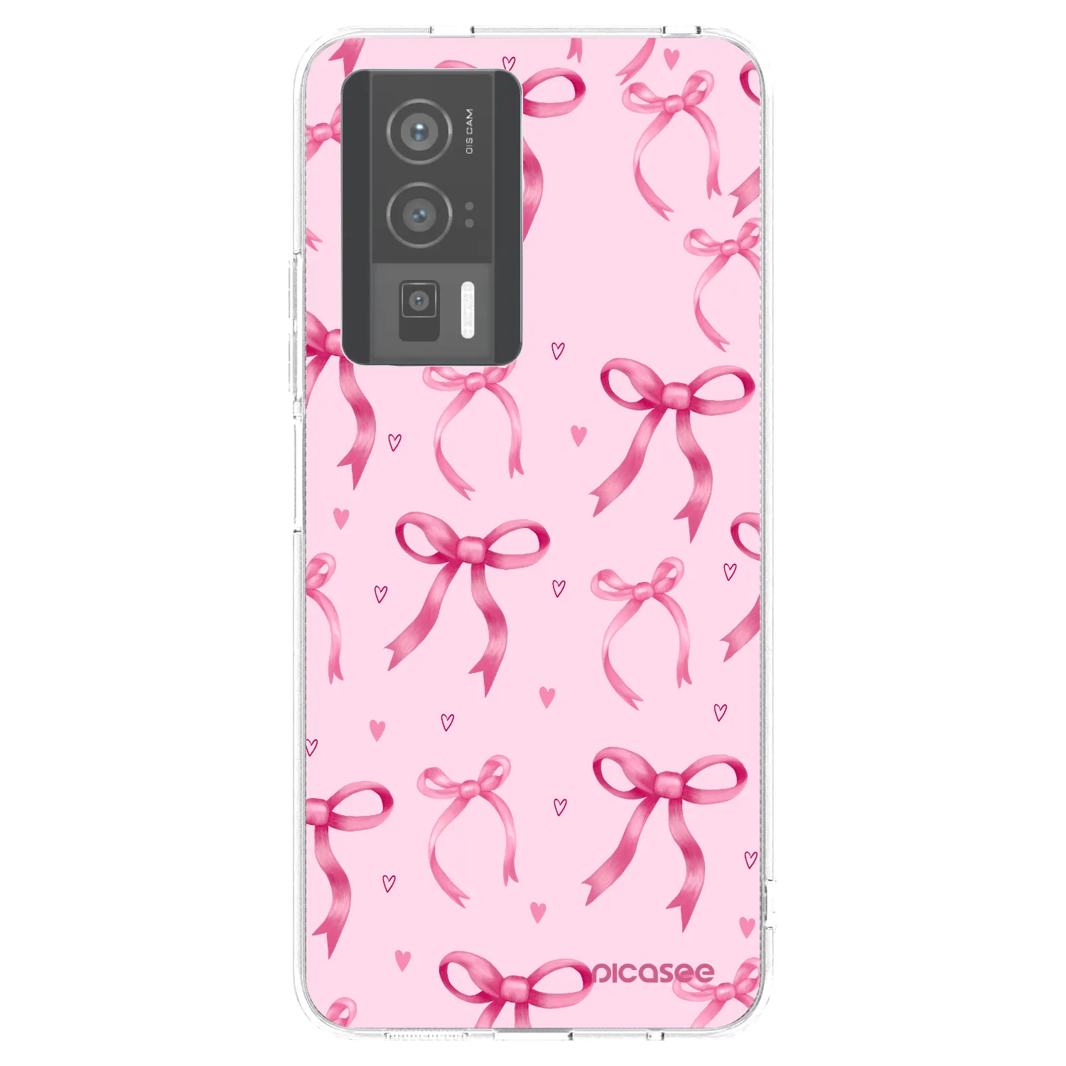 Picasee silikónový prehľadný obal pre Xiaomi Poco F5 Pro 5G - Bow Aesthetic