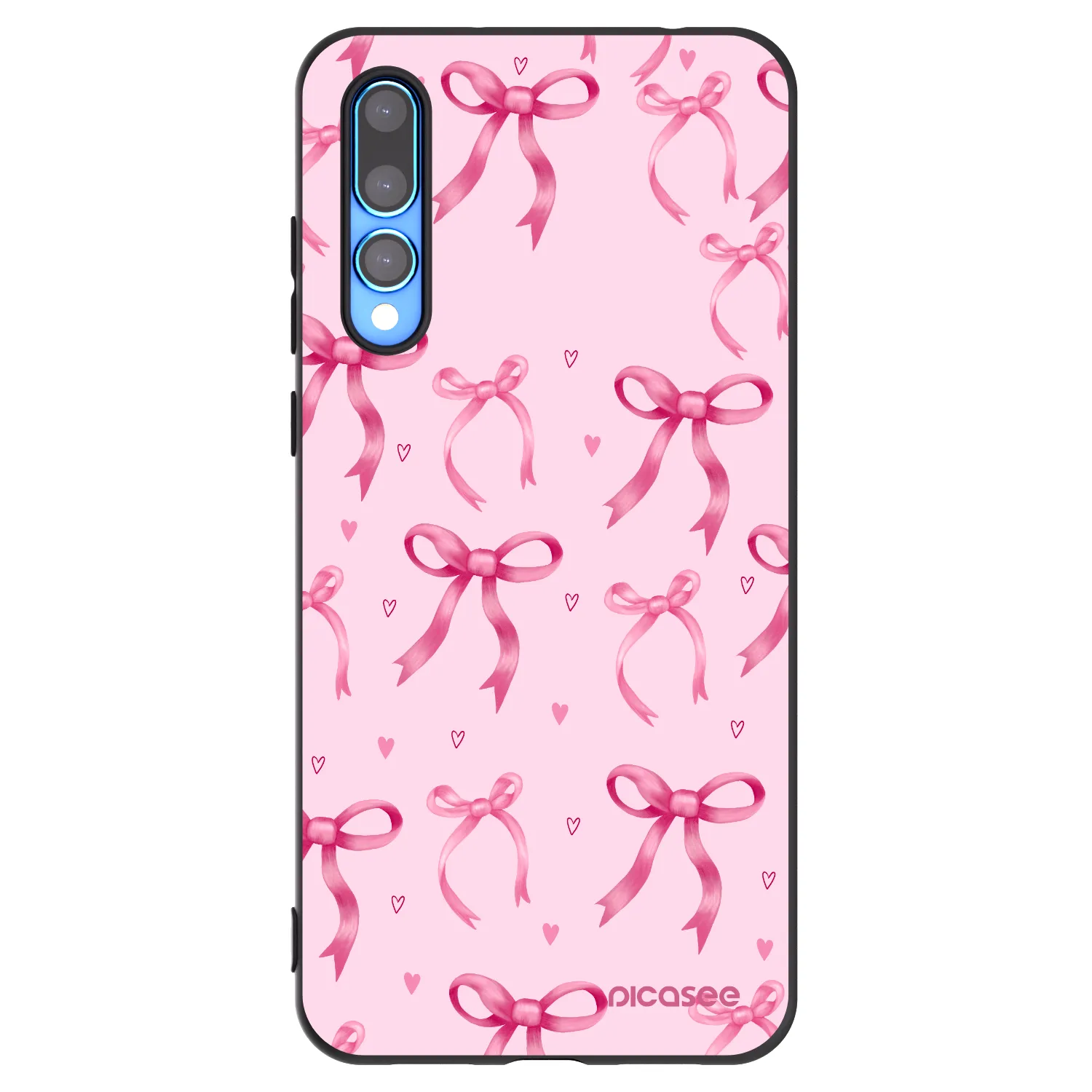 Picasee silikónový čierny obal pre Huawei P20 Pro - Bow Aesthetic