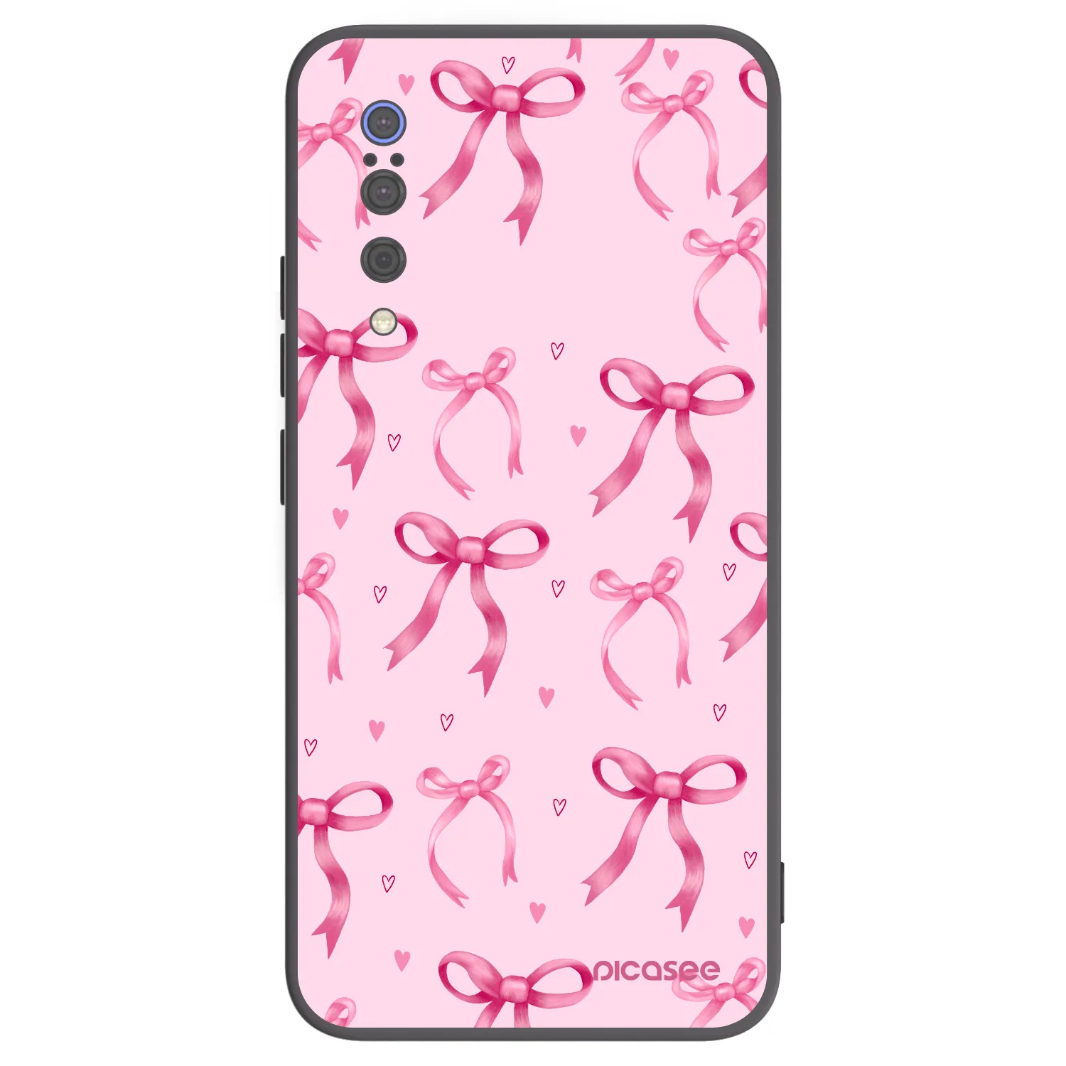 Picasee silikónový čierny obal pre Xiaomi Mi 9 - Bow Aesthetic