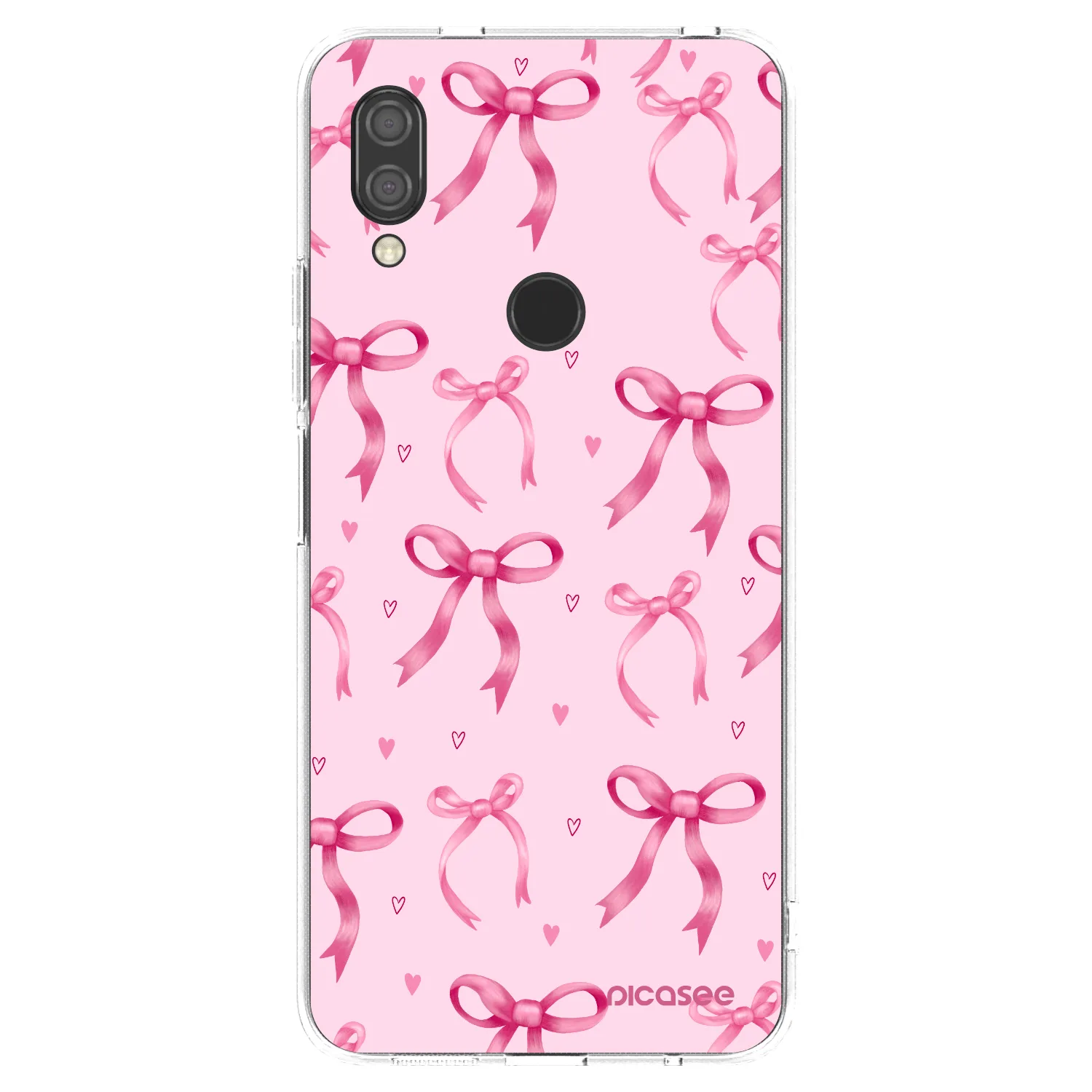 Picasee silikónový prehľadný obal pre Xiaomi Redmi 7 - Bow Aesthetic