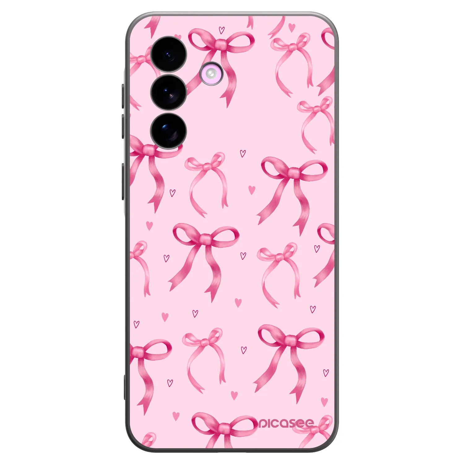 Picasee silikónový čierny obal pre Samsung Galaxy A57 5G - Bow Aesthetic