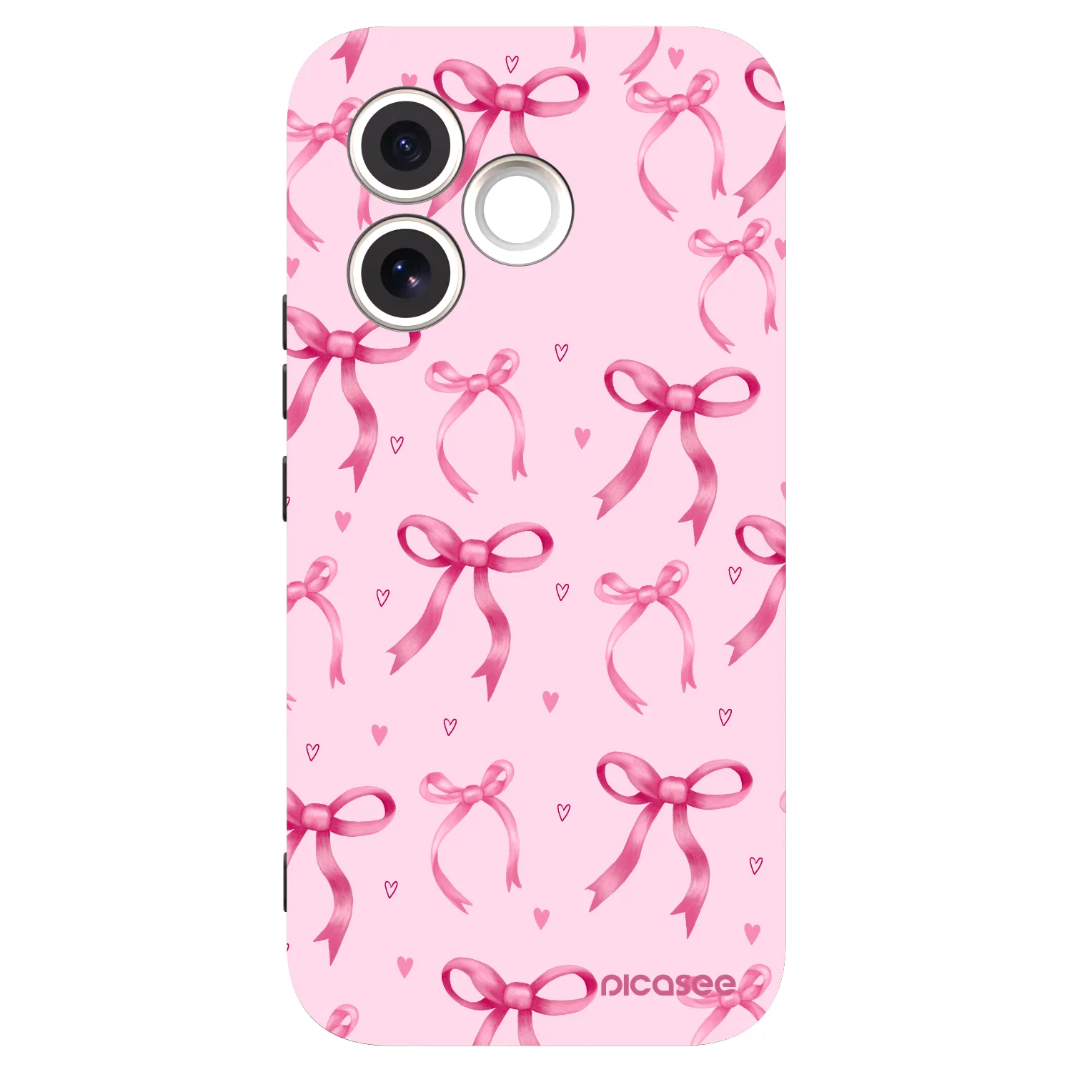 Picasee silikónový čierny obal pre Honor 600 Lite - Bow Aesthetic