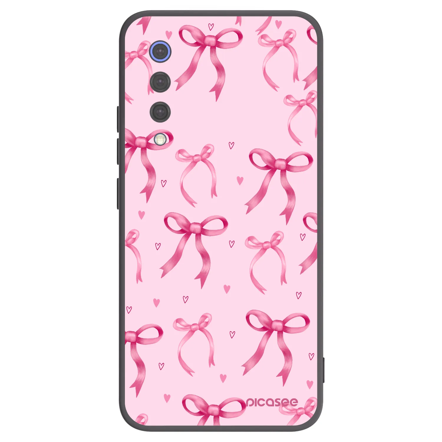 Picasee silikónový čierny obal pre Xiaomi Mi 9 SE - Bow Aesthetic
