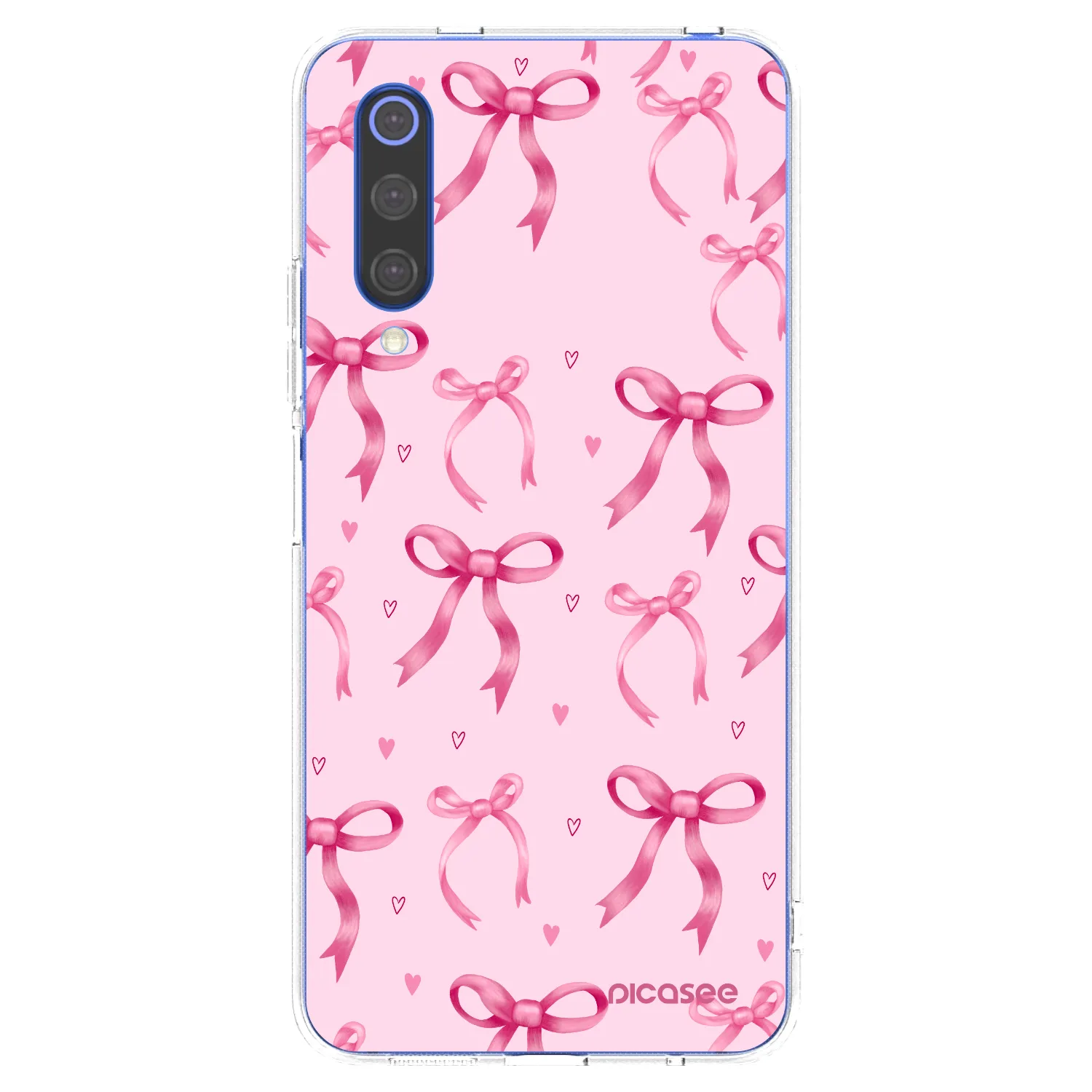 Picasee silikónový prehľadný obal pre Xiaomi Mi 9 SE - Bow Aesthetic