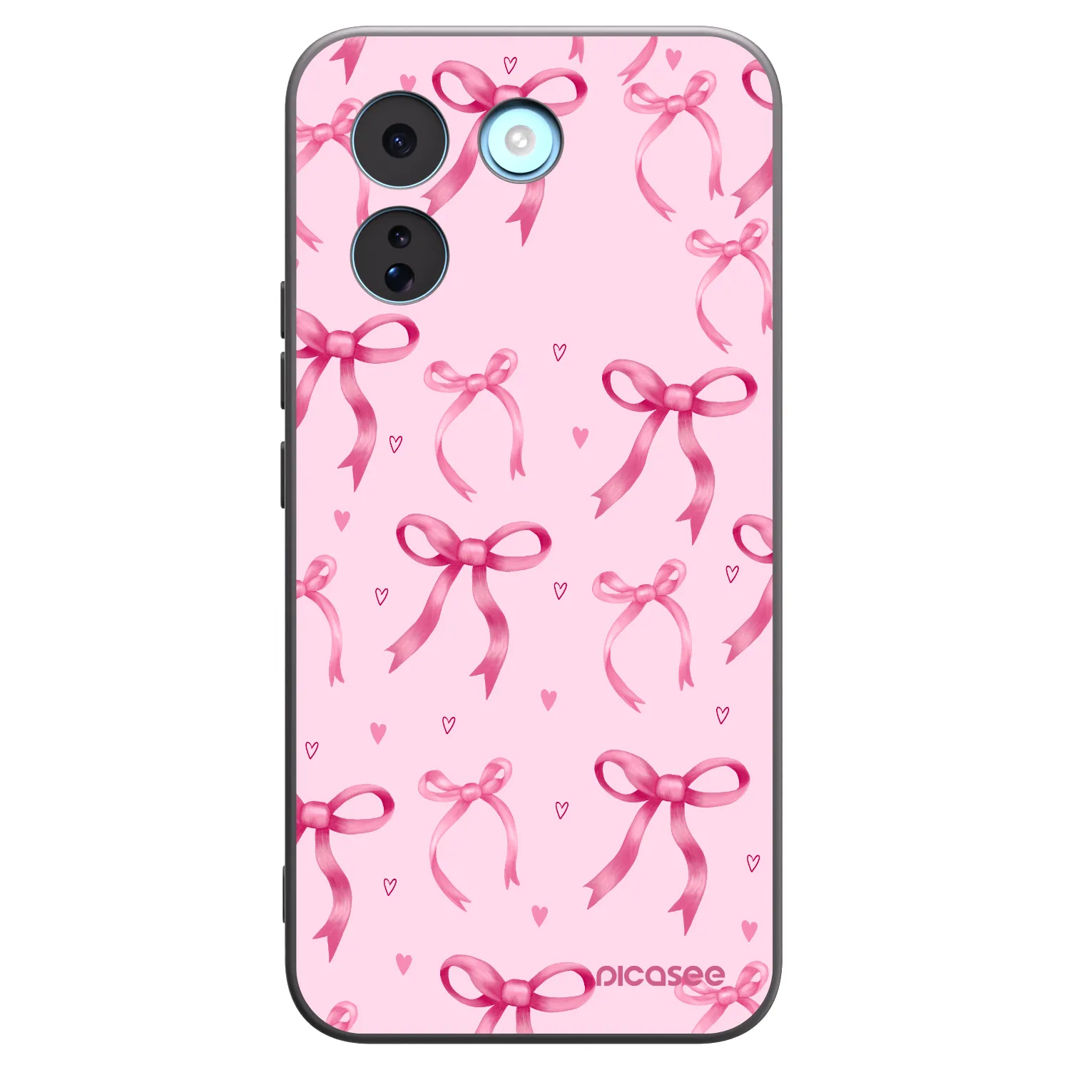 Picasee silikónový čierny obal pre Xiaomi Redmi Note 17 Pro MAX 5G - Bow Aesthetic