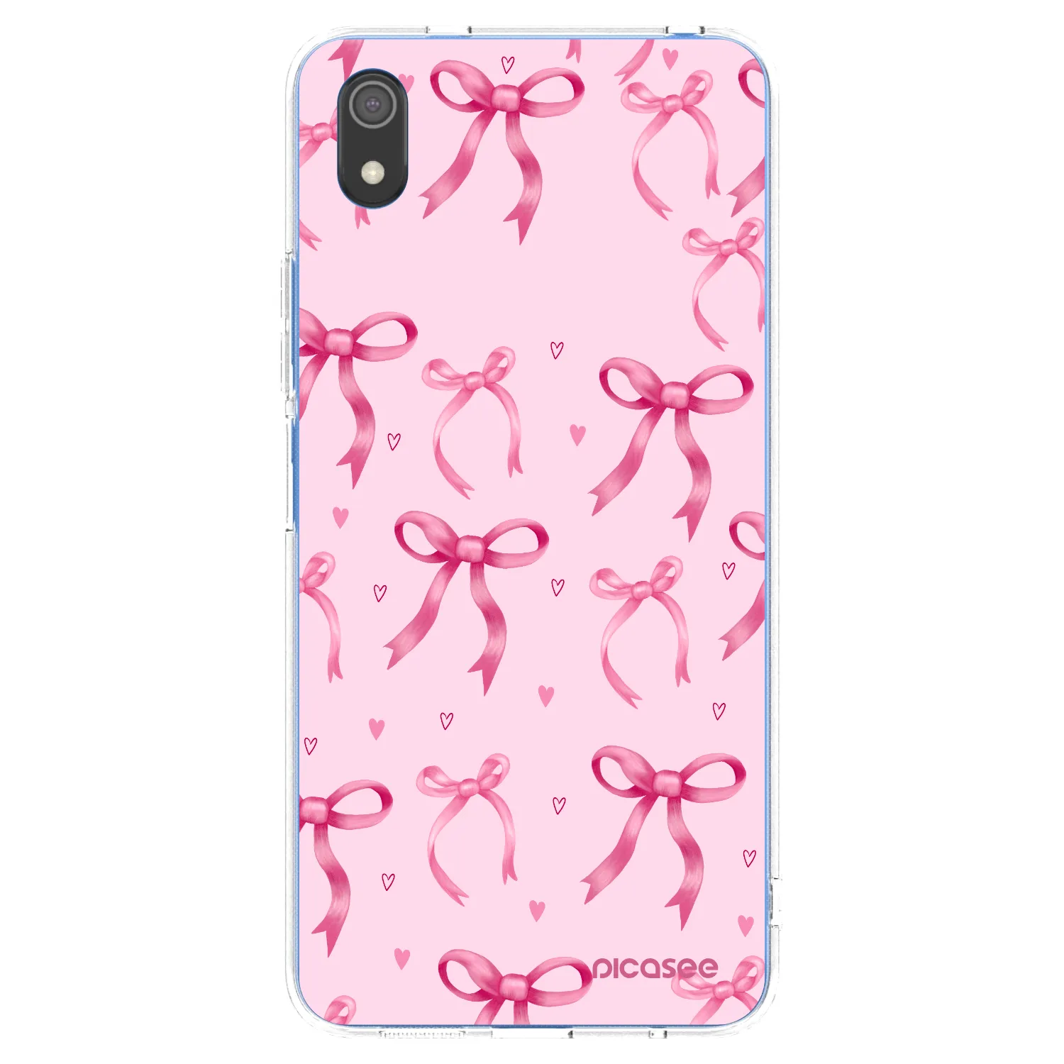 Picasee silikónový prehľadný obal pre Xiaomi Redmi 7A - Bow Aesthetic