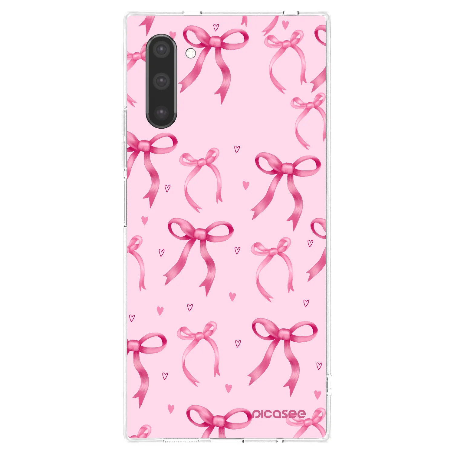Picasee silikónový prehľadný obal pre Samsung Galaxy Note 10 N970F - Bow Aesthetic