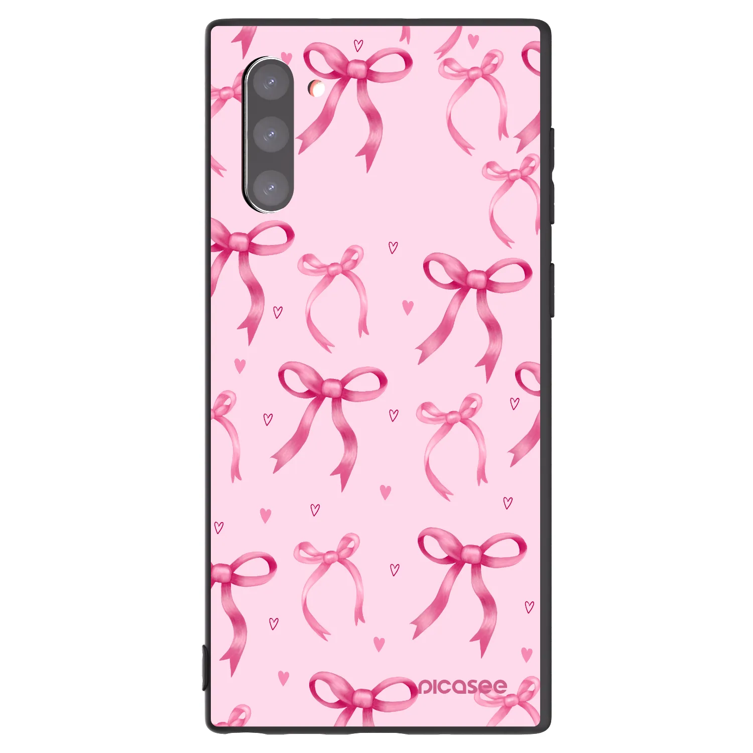 Picasee silikónový čierny obal pre Samsung Galaxy Note 10 N970F - Bow Aesthetic
