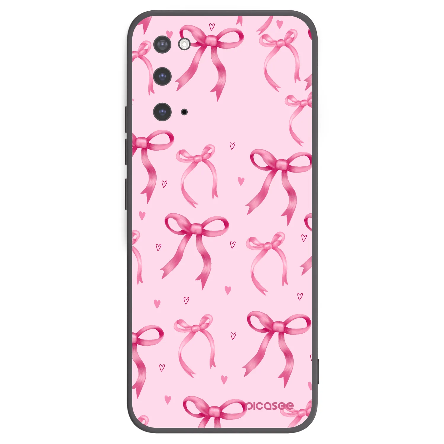 Picasee silikónový čierny obal pre Samsung Galaxy S20 G980F - Bow Aesthetic