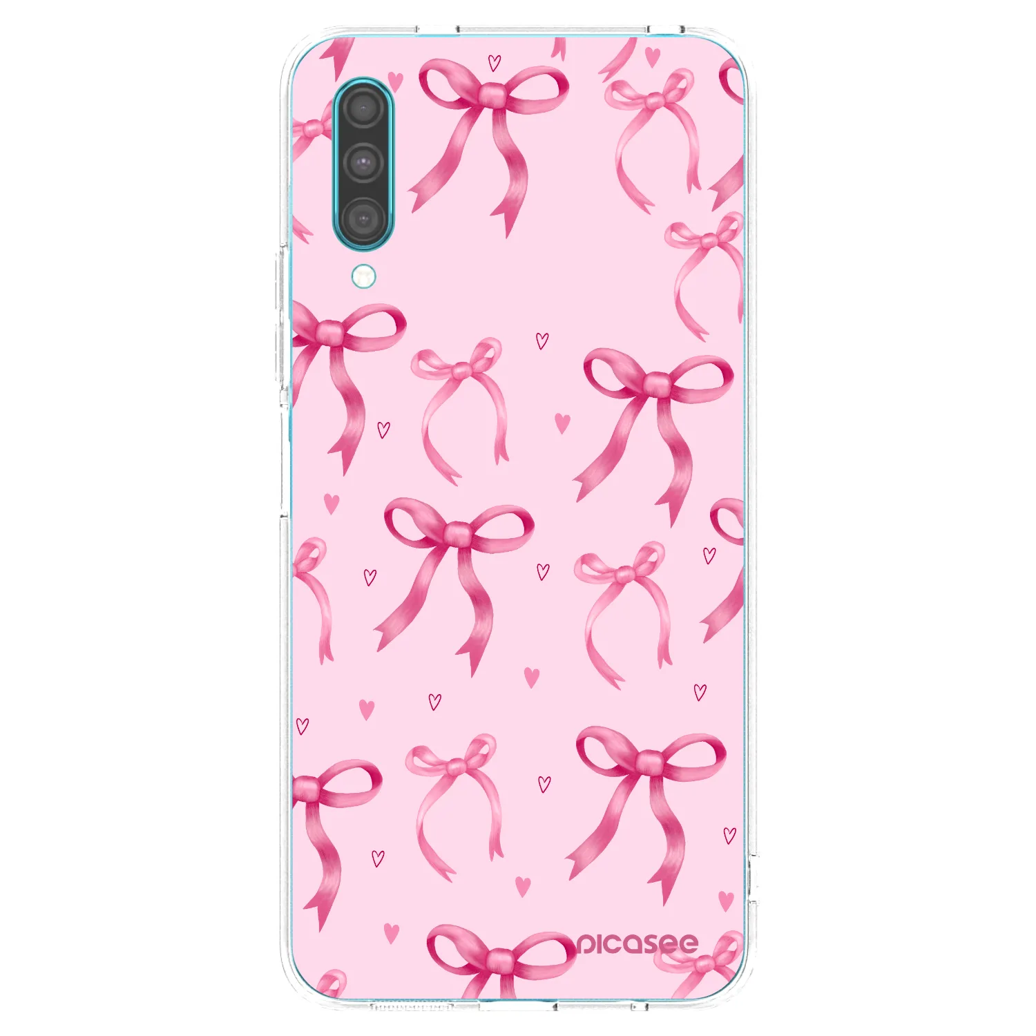 Picasee silikónový prehľadný obal pre Samsung Galaxy A30s A307F - Bow Aesthetic