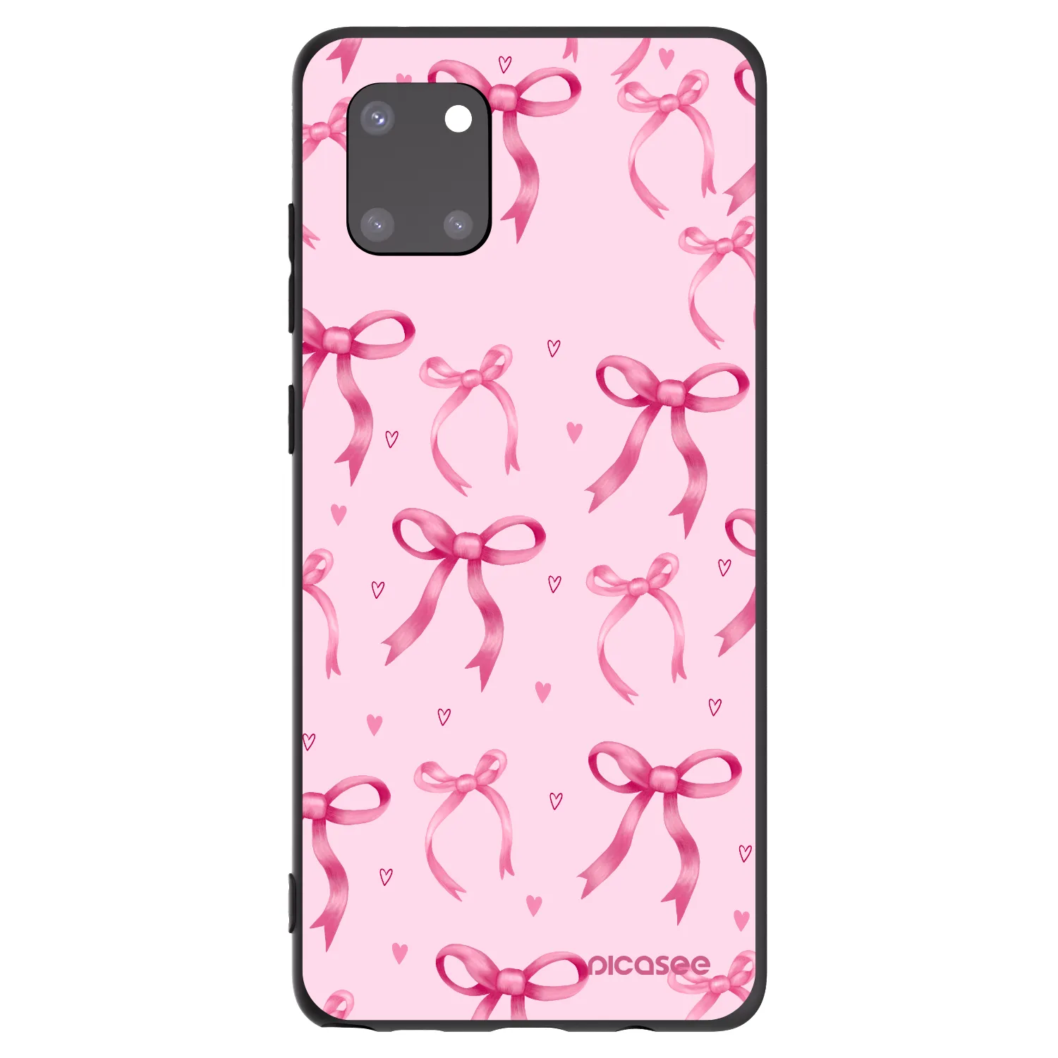 Picasee silikónový čierny obal pre Samsung Galaxy Note 10 Lite N770F - Bow Aesthetic