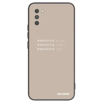 Picasee silikónový čierny obal pre Xiaomi Poco M3 - Positive Vibes