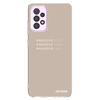 Picasee silikónový prehľadný obal pre Samsung Galaxy A32 5G A326B - Positive Vibes