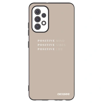 Picasee silikónový čierny obal pre Samsung Galaxy A32 5G A326B - Positive Vibes