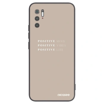 Picasee silikónový čierny obal pre Xiaomi Poco M3 Pro 5G - Positive Vibes