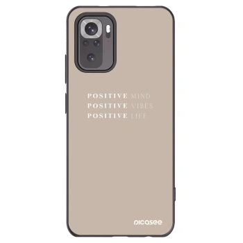 Picasee silikónový čierny obal pre Xiaomi Redmi Note 11S 4G - Positive Vibes