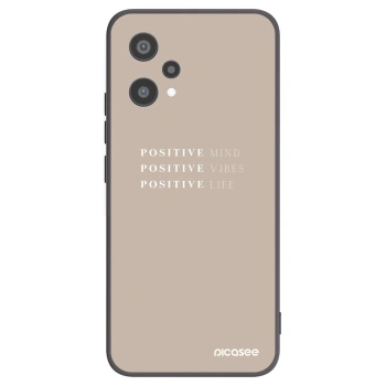 Picasee silikónový čierny obal pre Realme 9 Pro 5G - Positive Vibes