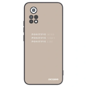 Picasee silikónový čierny obal pre Xiaomi Poco X4 Pro 5G - Positive Vibes