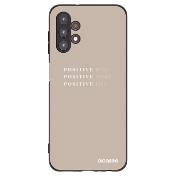 Picasee silikónový čierny obal pre Samsung Galaxy A13 4G A135 - Positive Vibes