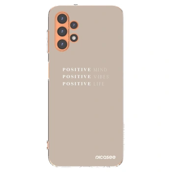 Picasee silikónový prehľadný obal pre Samsung Galaxy A13 4G A135 - Positive Vibes