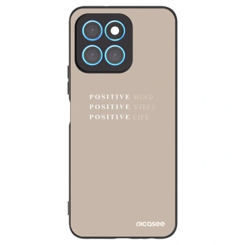 Picasee silikónový čierny obal pre Honor X8 5G - Positive Vibes