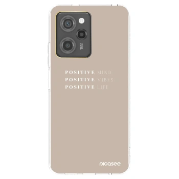Picasee silikónový prehľadný obal pre Xiaomi Poco X5 Pro - Positive Vibes
