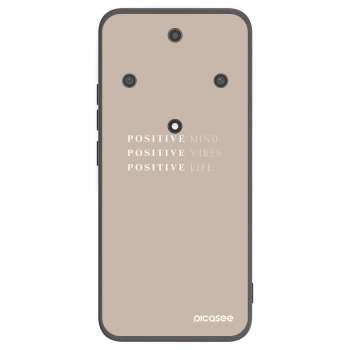 Picasee silikónový čierny obal pre Honor Magic5 Lite 5G - Positive Vibes