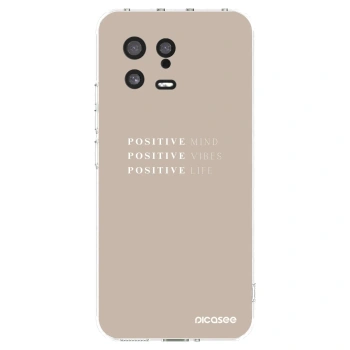 Picasee silikónový prehľadný obal pre Xiaomi 13 - Positive Vibes