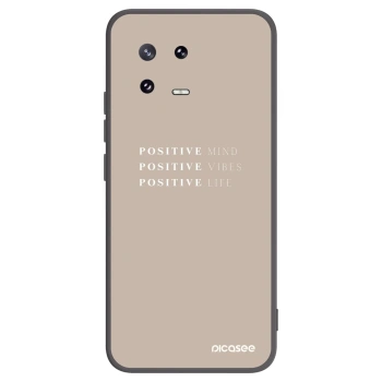Picasee silikónový čierny obal pre Xiaomi 13 Pro - Positive Vibes