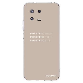 Picasee silikónový prehľadný obal pre Xiaomi 13 Pro - Positive Vibes