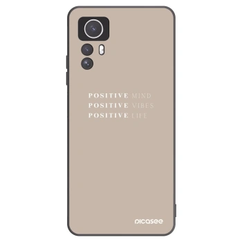 Picasee silikónový čierny obal pre Xiaomi Redmi Note 12S - Positive Vibes