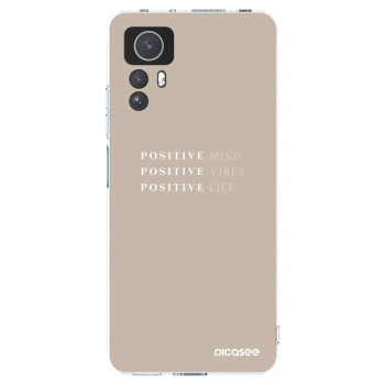 Picasee silikónový prehľadný obal pre Xiaomi Redmi Note 12S - Positive Vibes