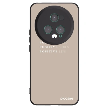 Picasee silikónový čierny obal pre Honor Magic5 Pro - Positive Vibes
