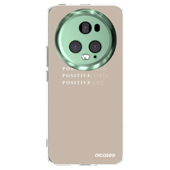 Picasee silikónový prehľadný obal pre Honor Magic5 Pro - Positive Vibes