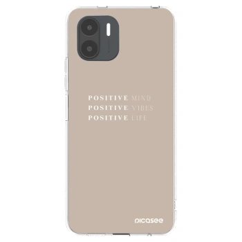 Picasee silikónový prehľadný obal pre Xiaomi Redmi A2 - Positive Vibes