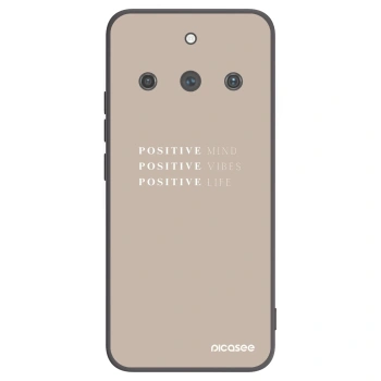 Picasee silikónový čierny obal pre Realme 11 Pro+ - Positive Vibes